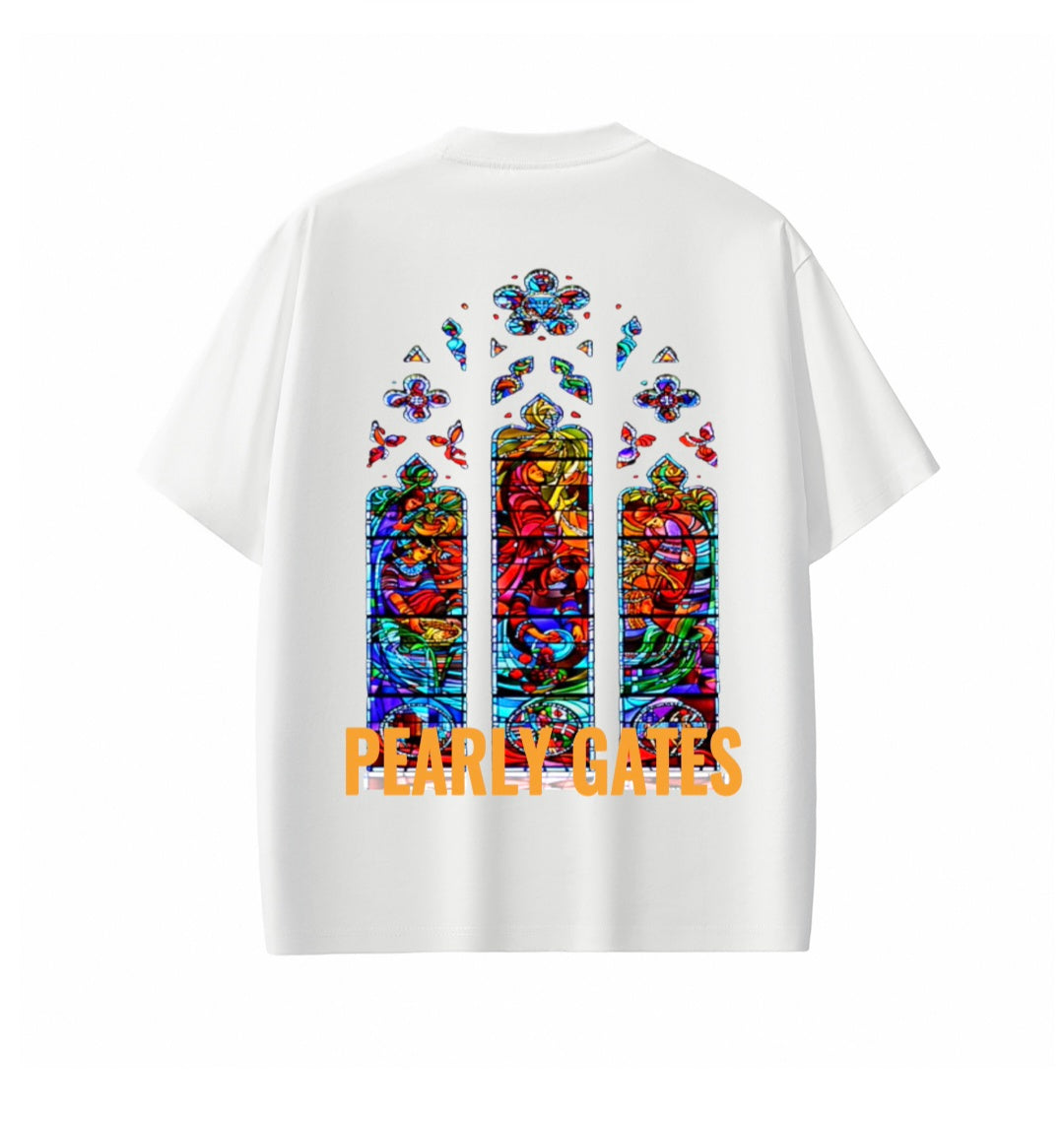 PEARLY GATES-CHURCH WINDOWS T-shirt