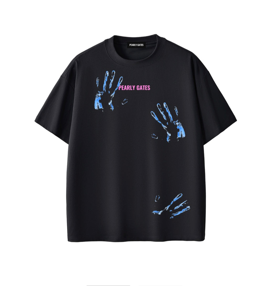 PEARLY GATES- "SURVIVORS GUILT" T-shirt